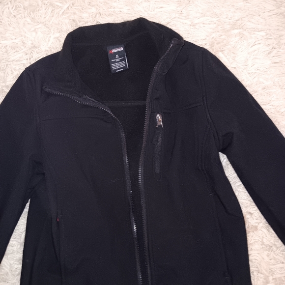 Expedition Weatherproof Jacket Boys Size 8 Black Zipper - Picture 4 of 4